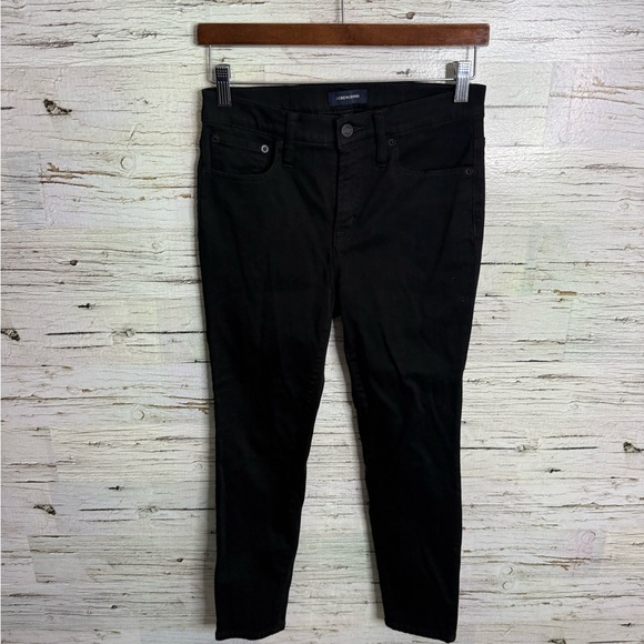 J. Crew Women's Black Skinny Jeans size 27P - Picture 1 of 6